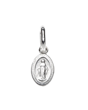 08mm tiny Silver Miraculous Medal*