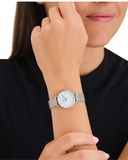 Rosefield Small Edit Pearl Silver