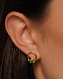 Burren - Wild Heart Claddagh Stud Earring