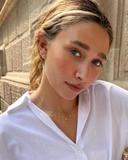 Gold Plated Turquoise Clover Stud Earrings