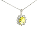 Citrine Cluster Necklace