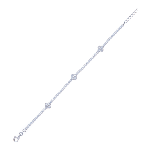 Clover CZ Bracelet