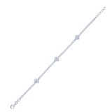 Clover CZ Bracelet