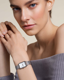 Rosefield Octagon XS Mesh Silver