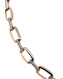 Rose Gold & CZ Necklace