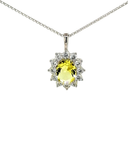 Citrine Cluster Necklace
