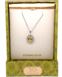 Citrine Cluster Necklace