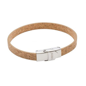 Natural Cork Bracelet with Stainless Steel Clasp Fred bennett