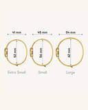 Rosefield Bangle Gold (Large)