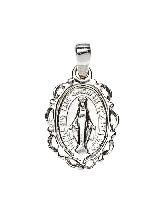 17mm Silver Miraculous Medal*