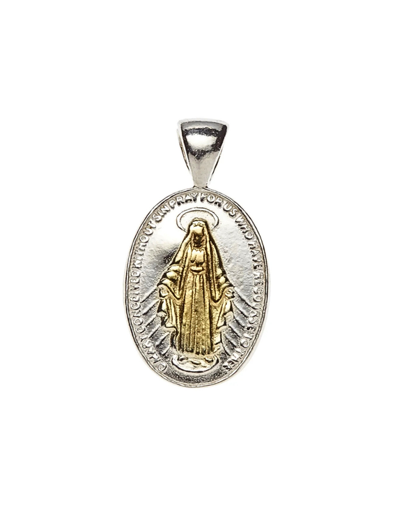 15mm Two Tone Miraculous Medal
