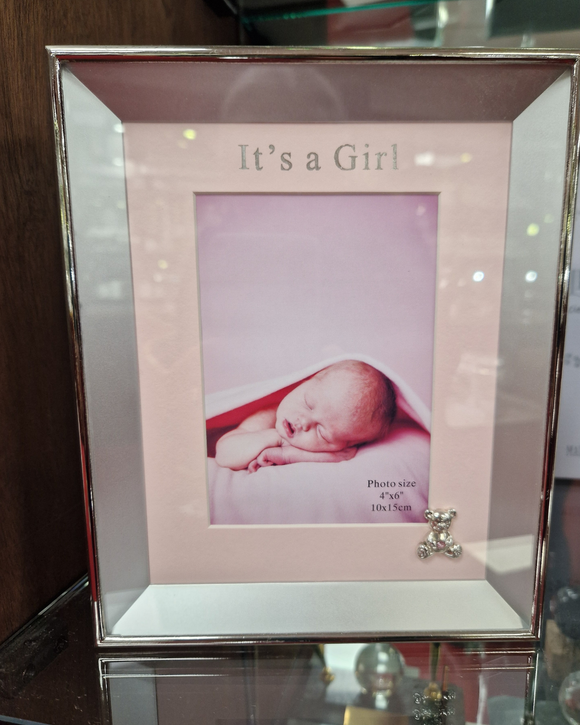 Its a girl 4 x 6 frame