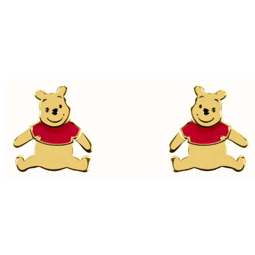 Disney Winnie-the-Pooh Enamel Stud Earrings