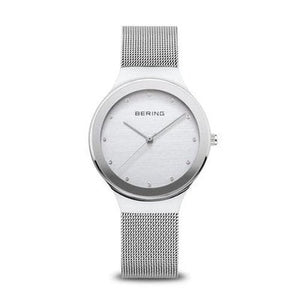 Bering Ladies Classic Polished Silver Watch
