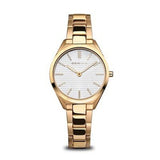 Bering Ladies Ultra Slim Gold watch