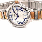 Ladies Rose and silver watch
