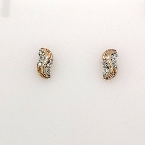 9ct .25ct diamond earrings
