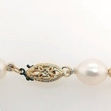 9ct Gold Ball & Pearl Necklace