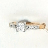 9ct Yellow Gold Cubic Zircona Ring - Price on request