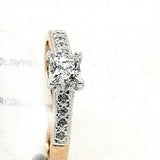 9ct Yellow Gold Cubic Zircona Ring - Price on request
