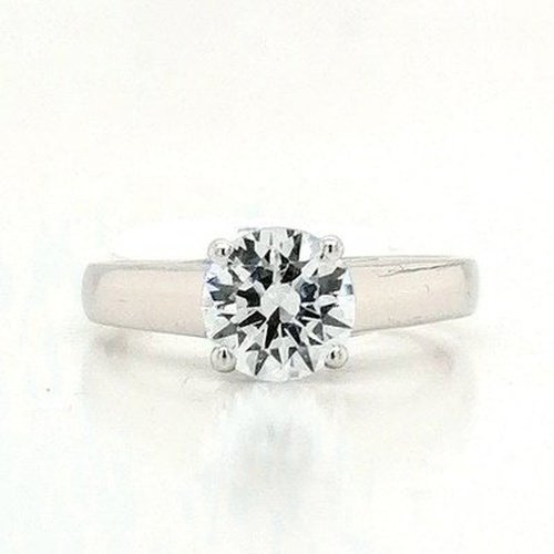 CZ Solitaire Dress ring