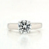 CZ Solitaire Dress ring