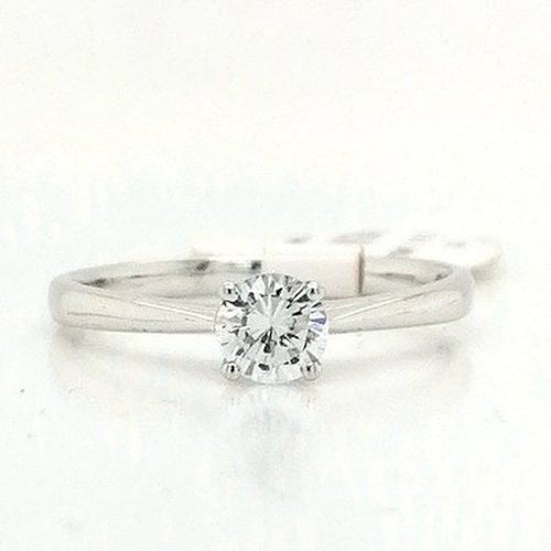 CZ Solitaire Dress Ring
