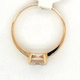 Square CZ Ladies Dress Ring