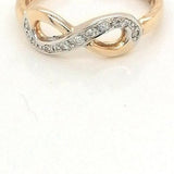 Infinity Ladies 9ct Ring