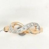 Infinity Ladies 9ct Ring