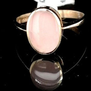 Pink Mother Of Pearl Ring