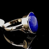 Blue Lapis 9ct Gold Ring