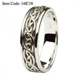 Gents Wedding Ring Celtic Knot Design