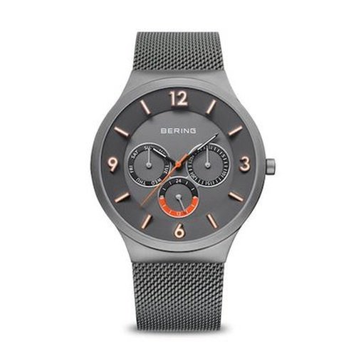 Bering Gents Classic Brushed Grey Watch