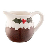 Belleek Living Christmas Pudding sugar & cream set