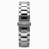 Accurist Men's Silver Case & Stainless Steel Bracelet with Blue Dial