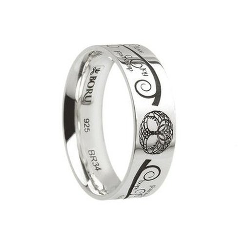 Tree Of Life Etched Ring