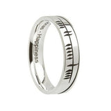 Happiness Ogham Etched Band