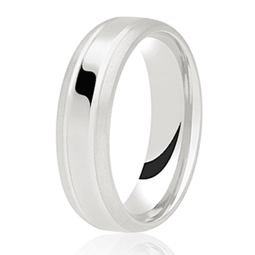 Patterned Gents Wedding Band