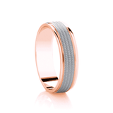 Gents two tone band