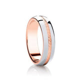 Domed Two Tone Band