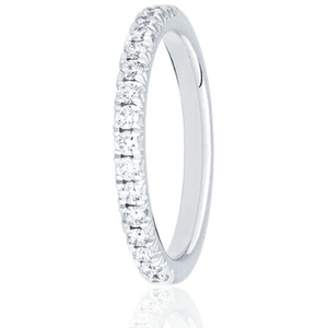 Round Brilliant Cut French Pave .33ct