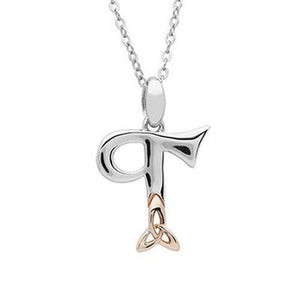 Celtic Initial T pendant