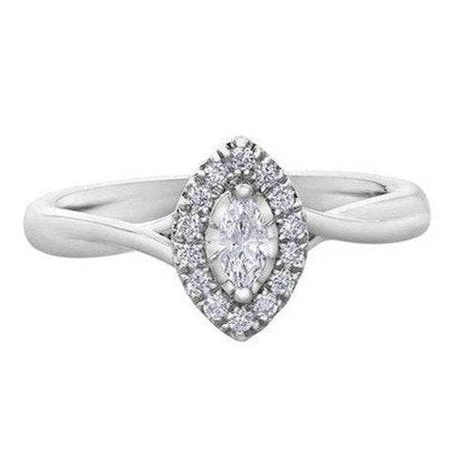 Marquise Cut Solitaire .20ct