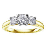 Three Stone 1.25ct Engagement Ring