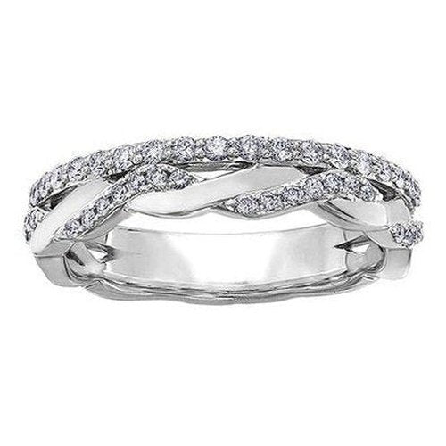 Ladies Diamond two bands in one .30ct
