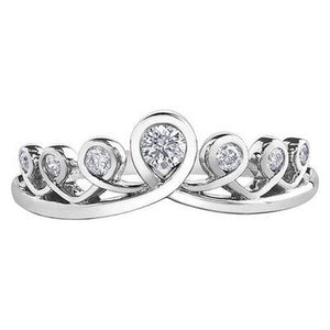 Wishbone Diamonds Princess Ring .20ct