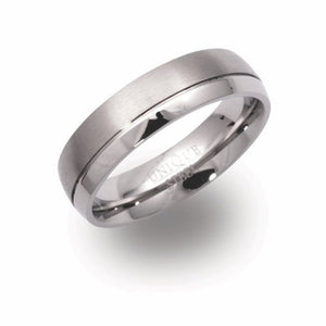 6mm Stainless Steel Gents Ring