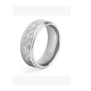 8mm patterned Tungsten ring