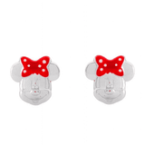 Disney Silver Minnie Mouse Stud Earrings
